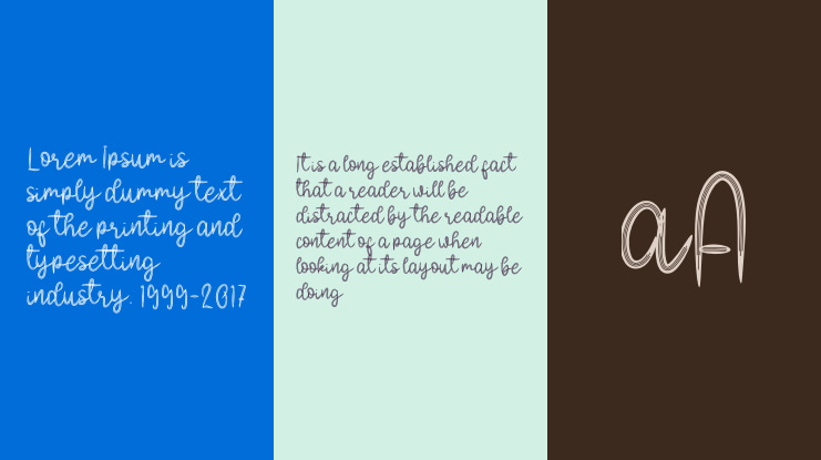 Beautiful Handmade Font