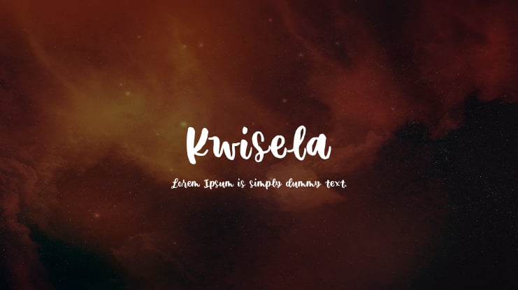 Kwisela Font