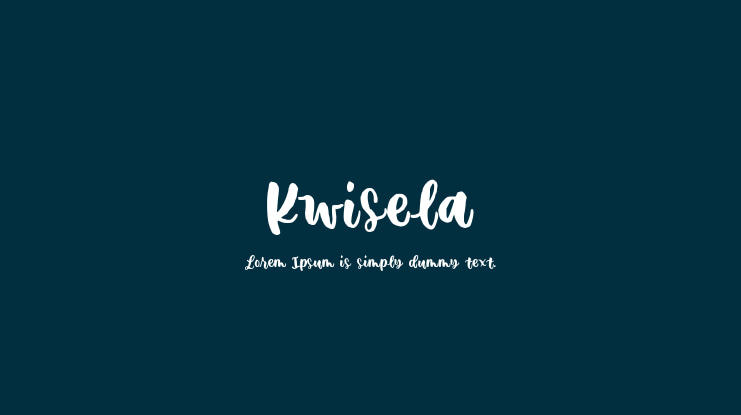 Kwisela Font