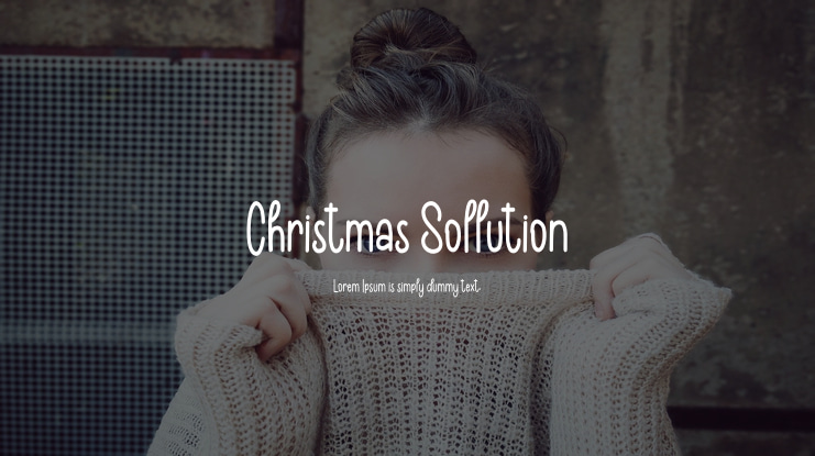 Christmas Sollution Font
