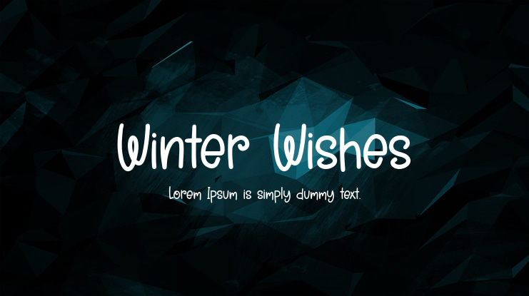 Winter Wishes Font