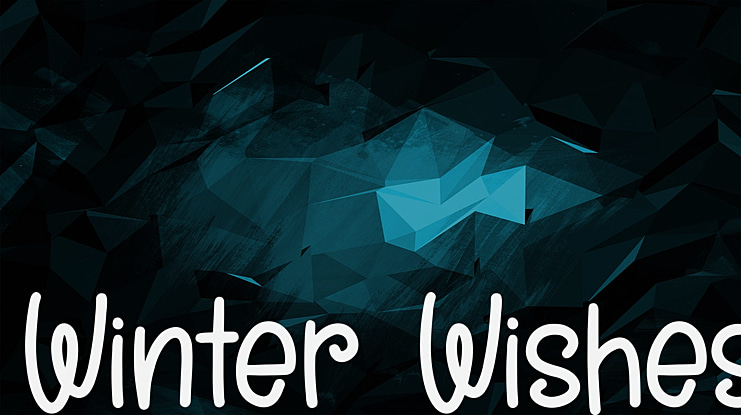 Winter Wishes Font