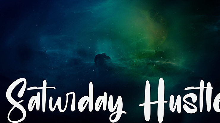 Saturday Hustle Font