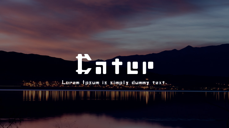 Cater Font