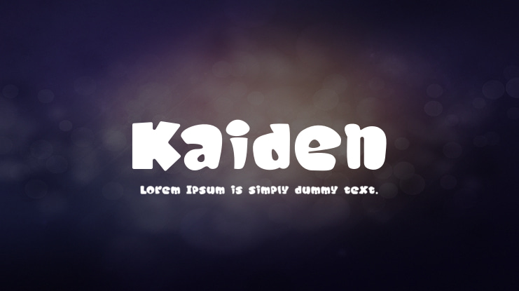 Kaiden Font