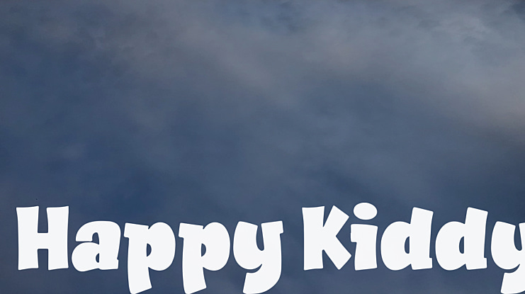 Happy Kiddy Font