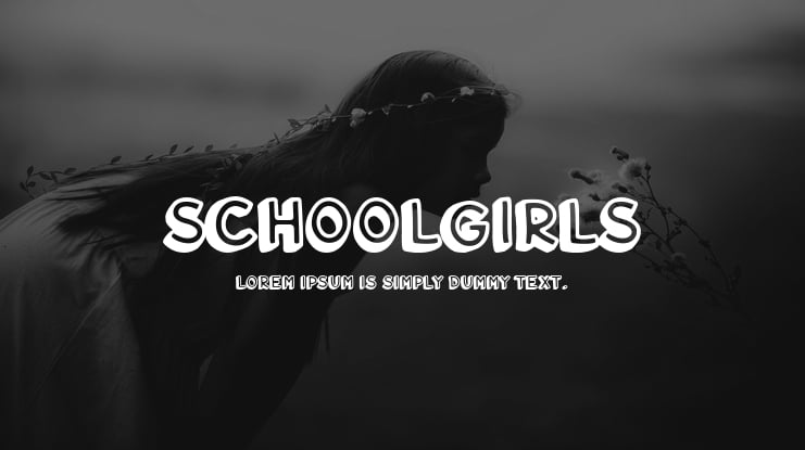 Schoolgirls Font