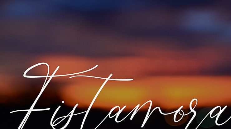 Fistamora Font