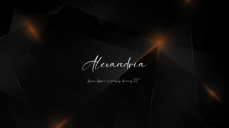 Alexandria Font Family