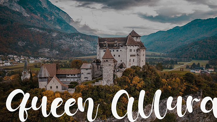 Queen Allura Font Family