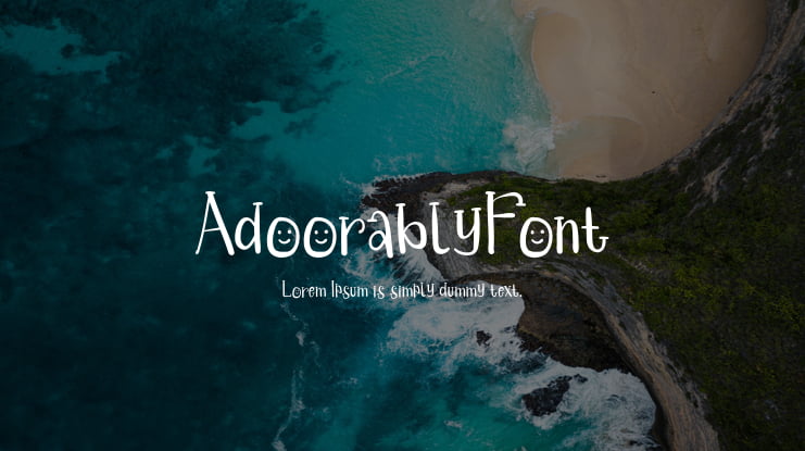 AdoorablyFont Font