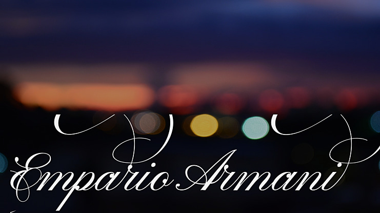 Empario Armani Font
