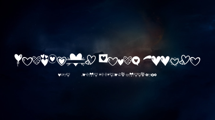 Merciful Heart Doodle Font