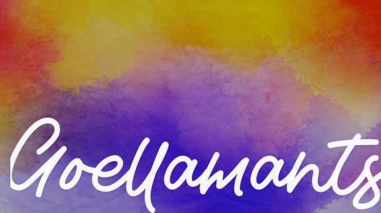 Goellamants Font