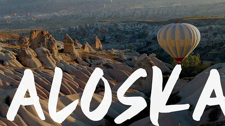 ALOSKA Font