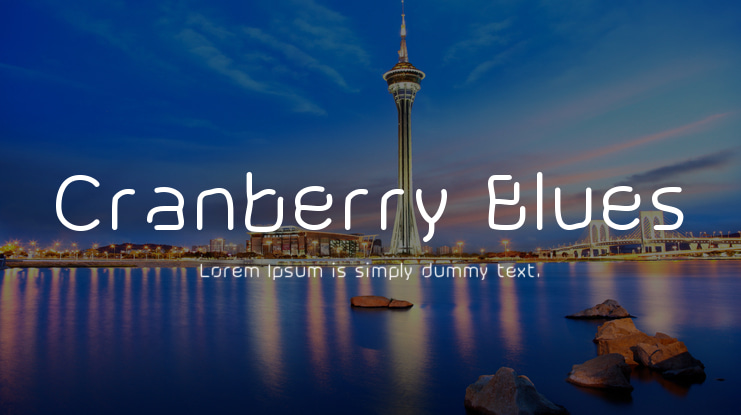 Cranberry Blues Font