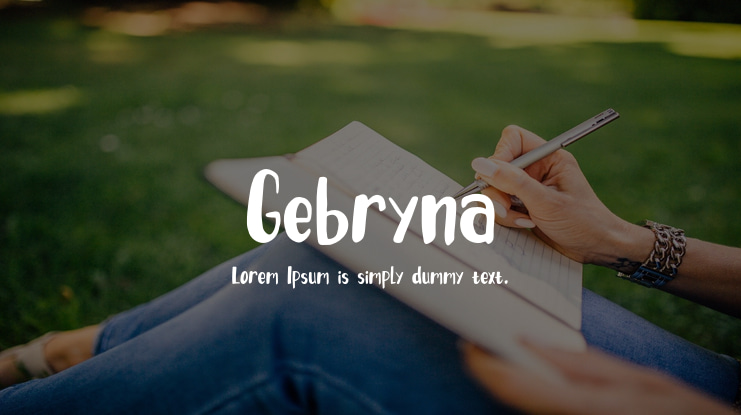 Gebryna Font