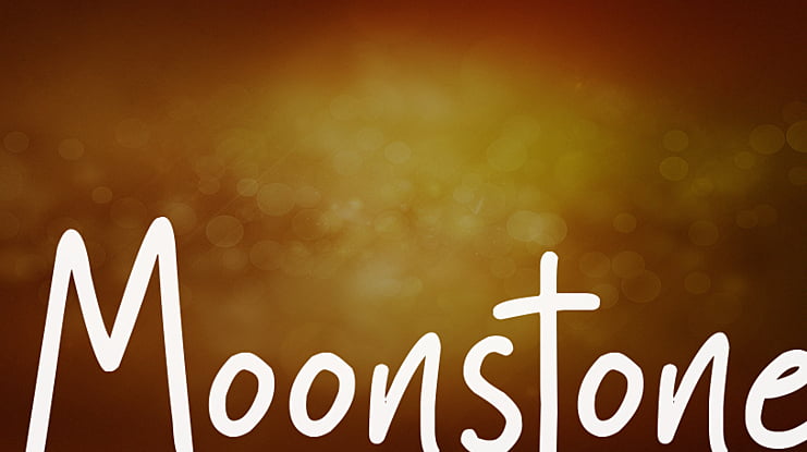 Moonstone Font