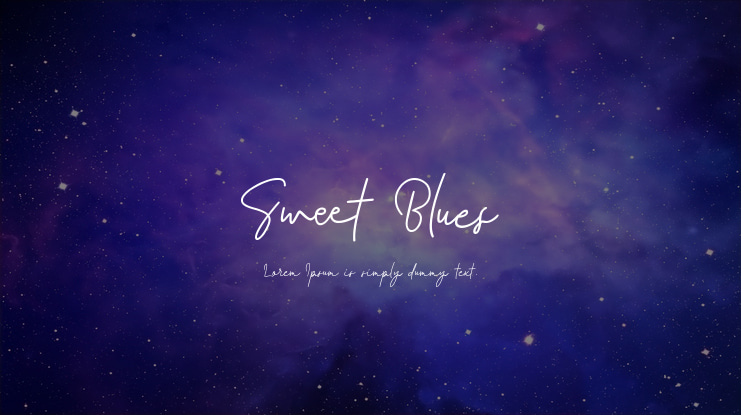 Sweet Blues Font