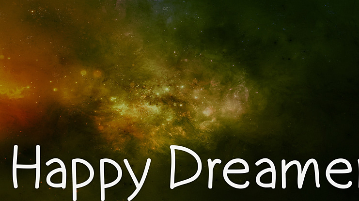 Happy Dreamer Font