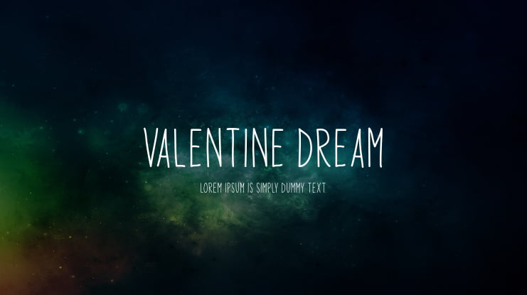 Valentine Dream Font