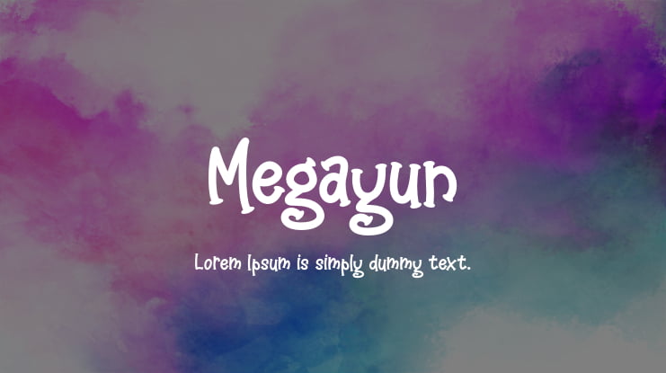 Megayun Font