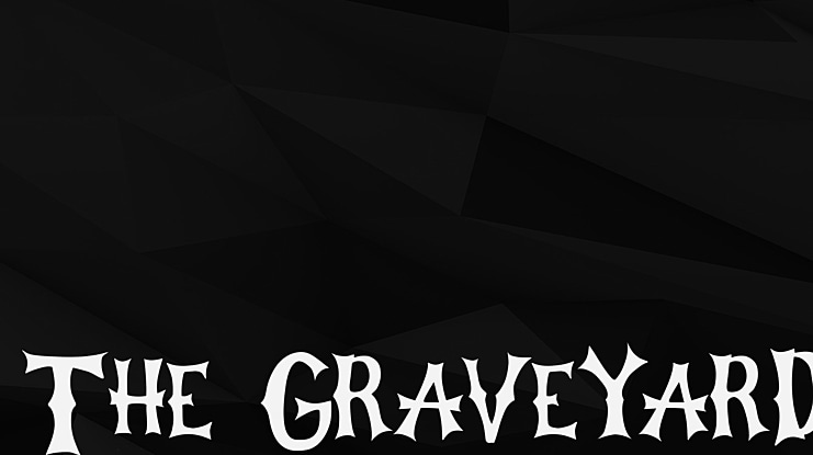 The Graveyard Font