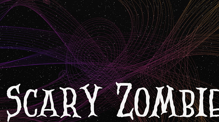 Scary Zombie Font