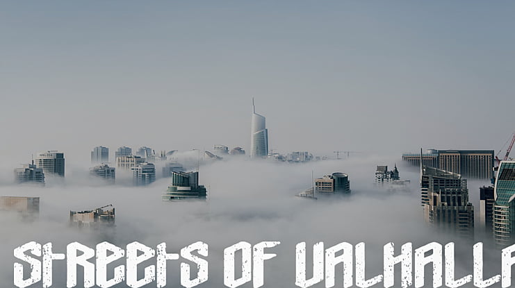 Streets Of Valhalla Font