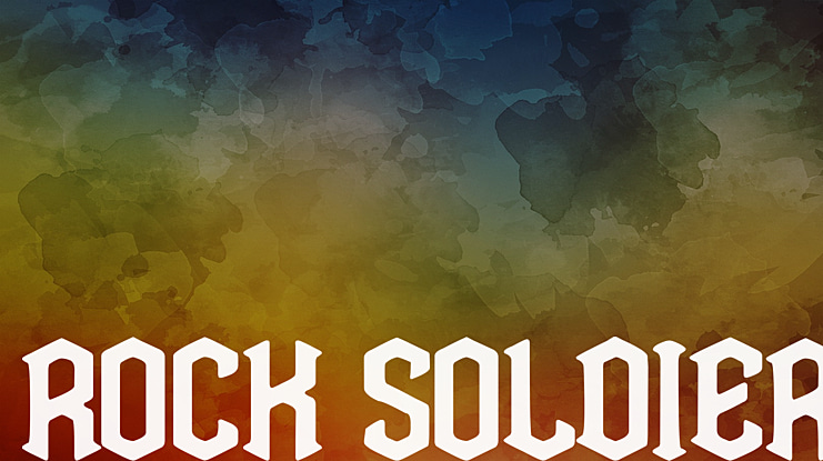 Rock Soldier Font