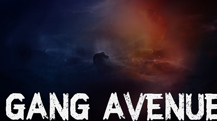 Gang Avenue Font