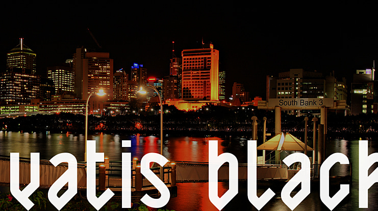 Yatis Black Font