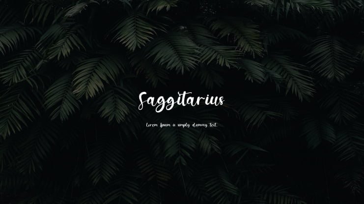 Saggitarius Font Family