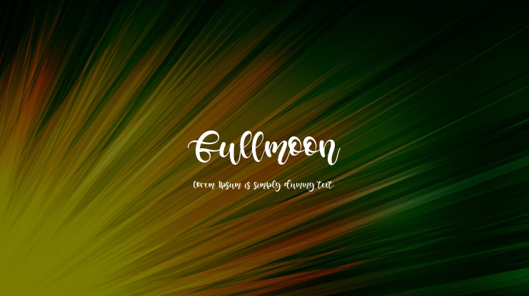 Fullmoon Font Family