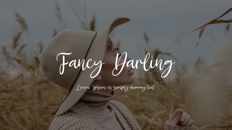 Fancy Darling Font