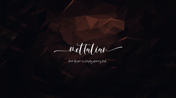 mettalian Font