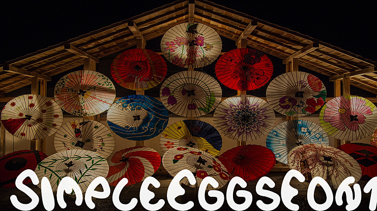 SimpleEggsFont Font