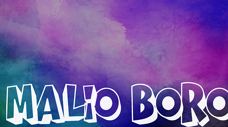 MALIO BORO Font