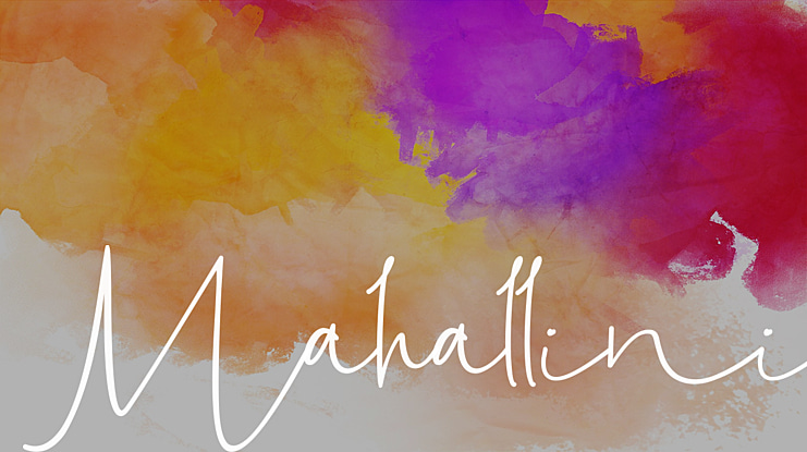 Mahallini Font