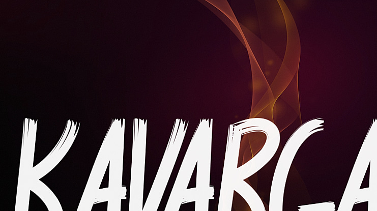 KAVARGA Font Family