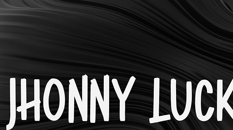 Jhonny Luck Font