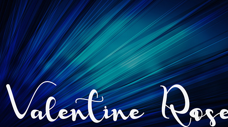 Valentine Rose Font