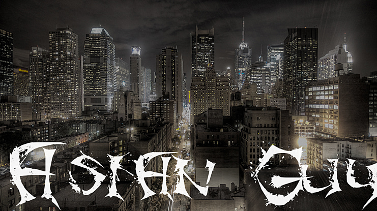 Asian Guy Font