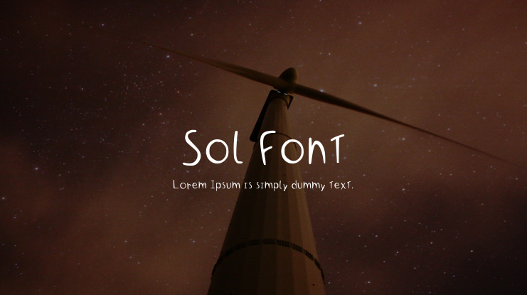 Sol Font