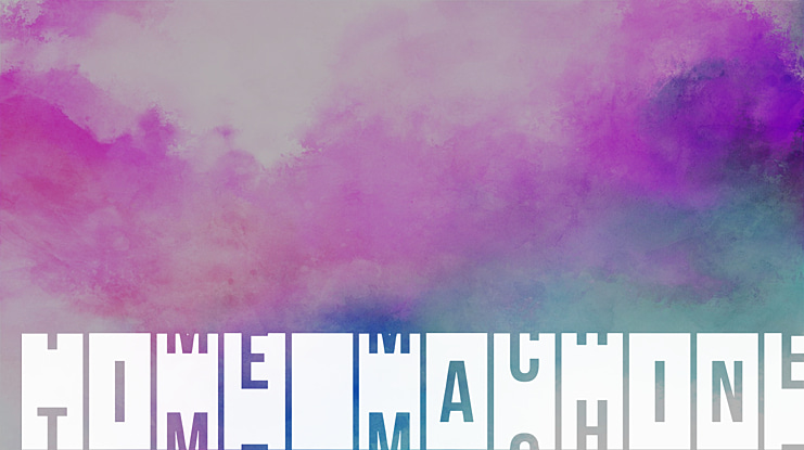 Time Machine Font