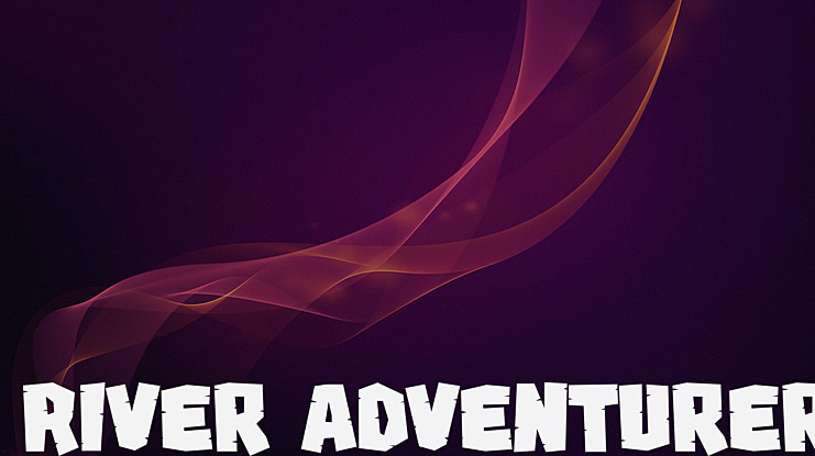River Adventurer Font