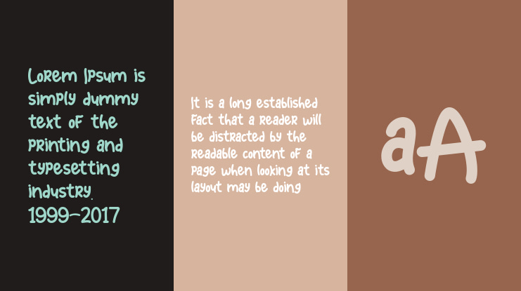 Cheerful Yellow Font