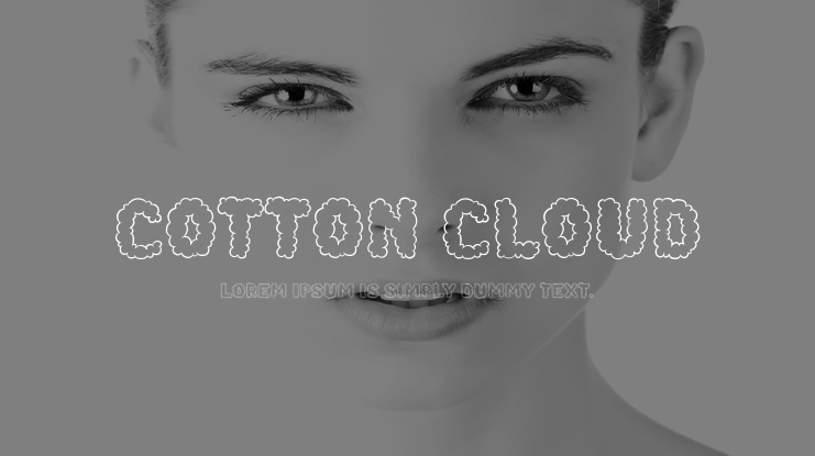 Cotton Cloud Font