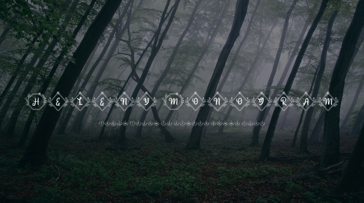 Heleny Monogram Font