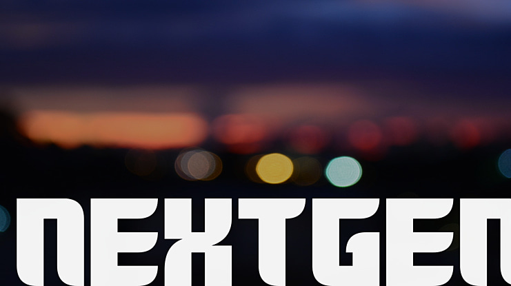 Nextgen Font Family